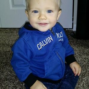 Calvin Klein Jeans baby boys fleece hoodie